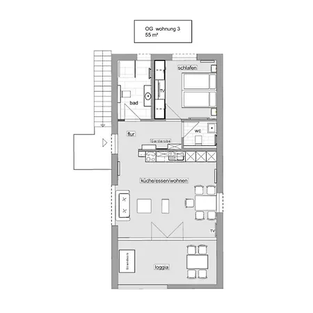 3, Hoddersdiek 1 Apartment *