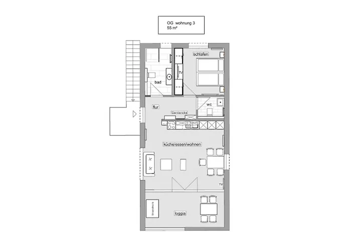 3, Hoddersdiek 1 公寓 *